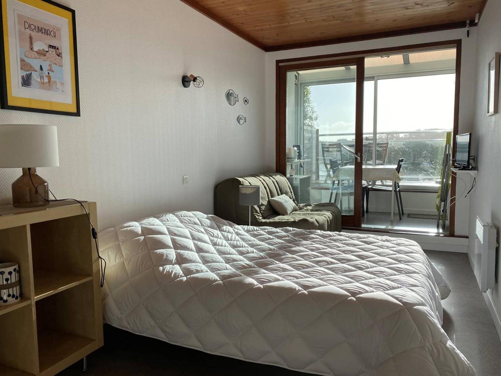 Studio Avec Terrasse Et Loggia A 400M De La Plage A Perros-Guirec - Fr-1-368-381 Eksteriør billede